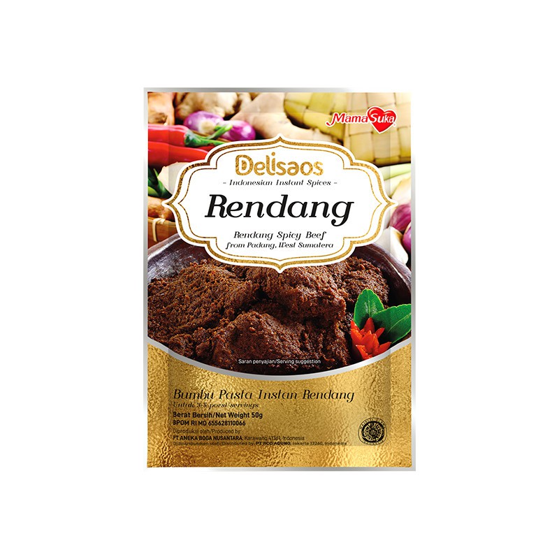 

Delisaos Bumbu Rendang 50 gr