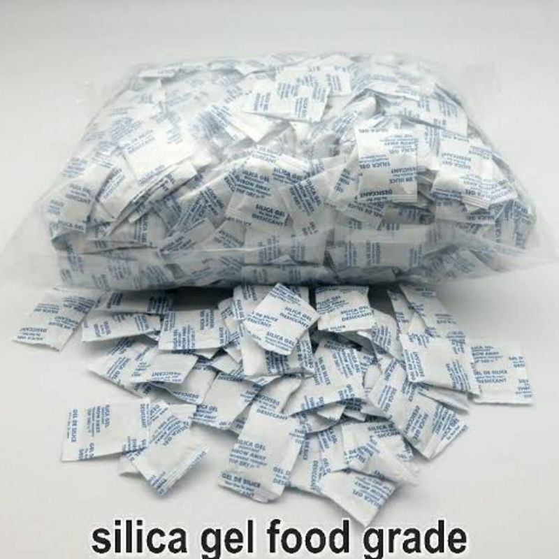 Silica Gel 1gr Food Grade Kemasan netto 500 gram Pengawet Makanan