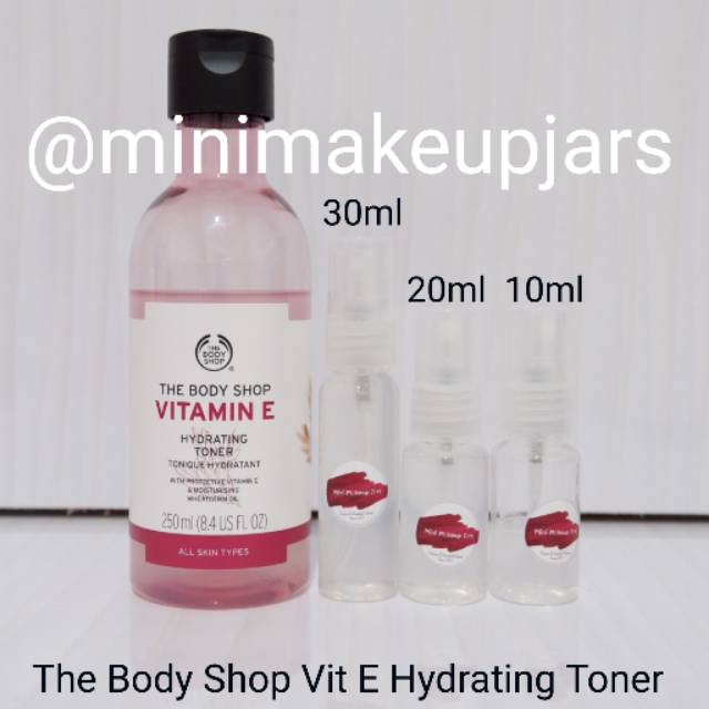 The Body Shop Vitamin E Hydrating Toner Share In Jar