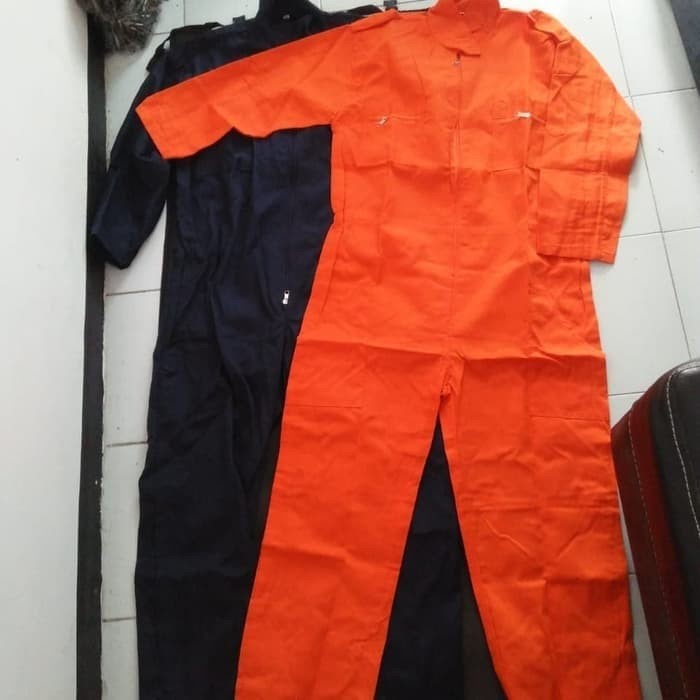 Katelpak Wearpack Coverall Baju Kerja Baju Proyek Baju Bengkel Safety