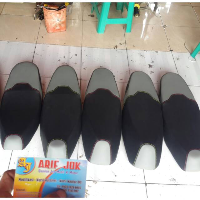 Jok beat fi model x ride satu set tinggal pasang ke motor