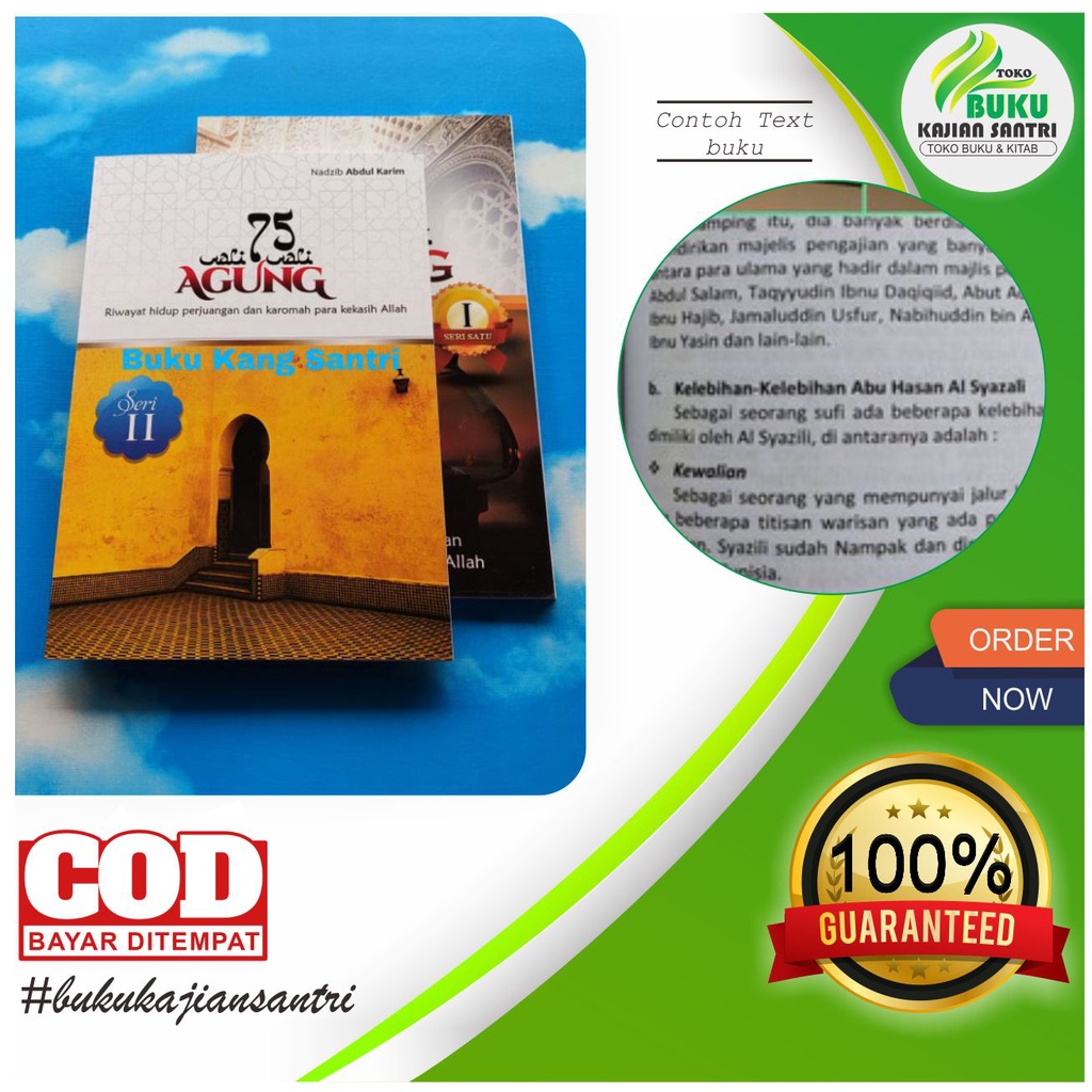 75 Wali Wali Agung Riwayat Hidup kisah perjuangan para kekasih allah