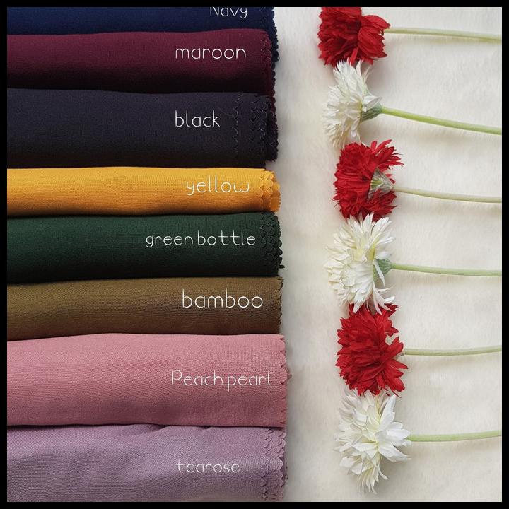 Hijab Voal Ultrafine Grosir Tanpa Merk Lasercut