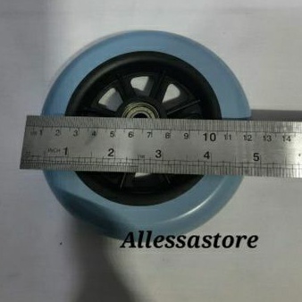 roda depan kursi roda ukuran 5 inch original