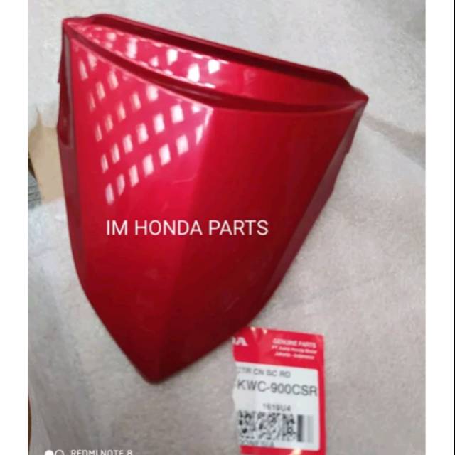 Cover tail sambungan body belakang CS1 merah maron original
