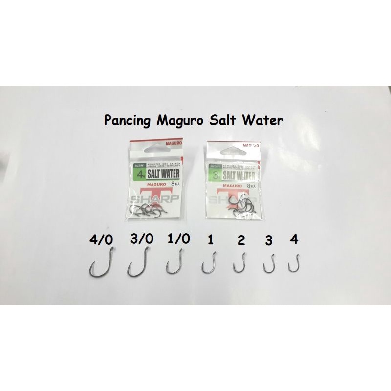 Mata Kail Pancing Maguro T-Sharp Salt Water