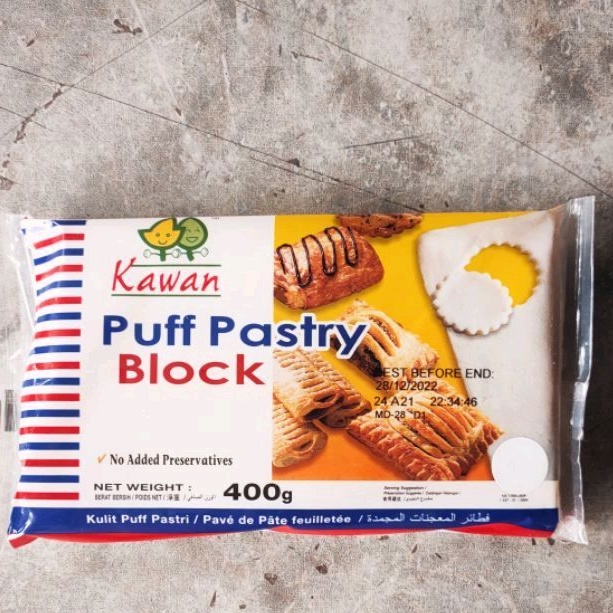 

Kawan Puff Pastry Block 400gr