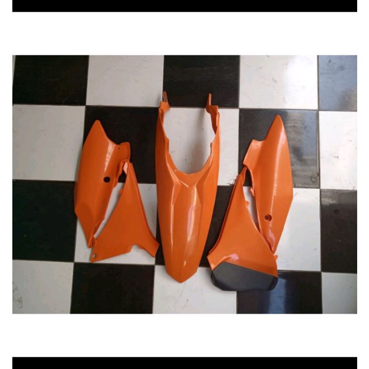 BODY SET ktm sixday BAGIAN BELAKANG KTM 250 2012 2014 BODY SET KTM BAGIAN BELAKANG  REAR FENDER KTM 
