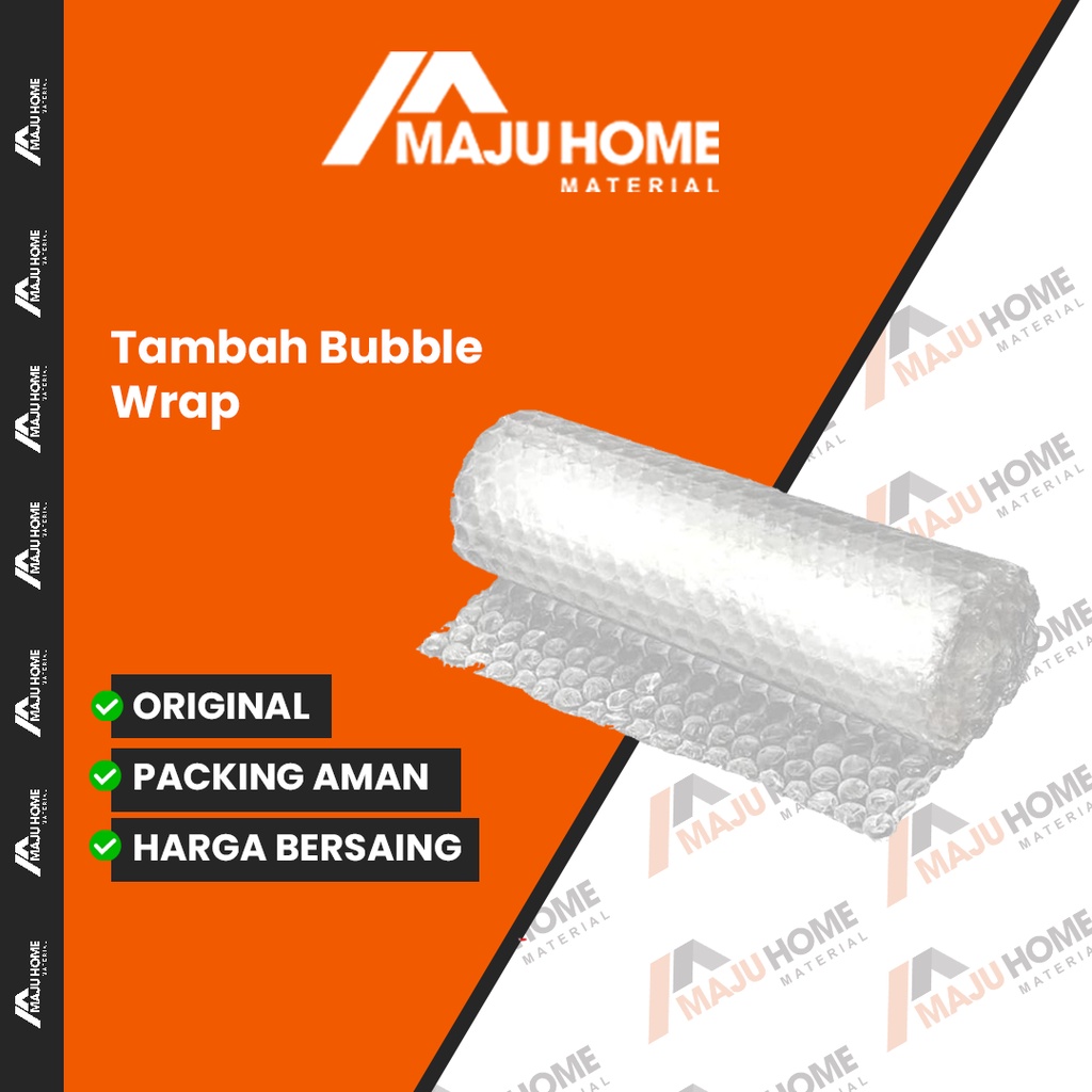 

Extra Tambahan Bubble Wrap