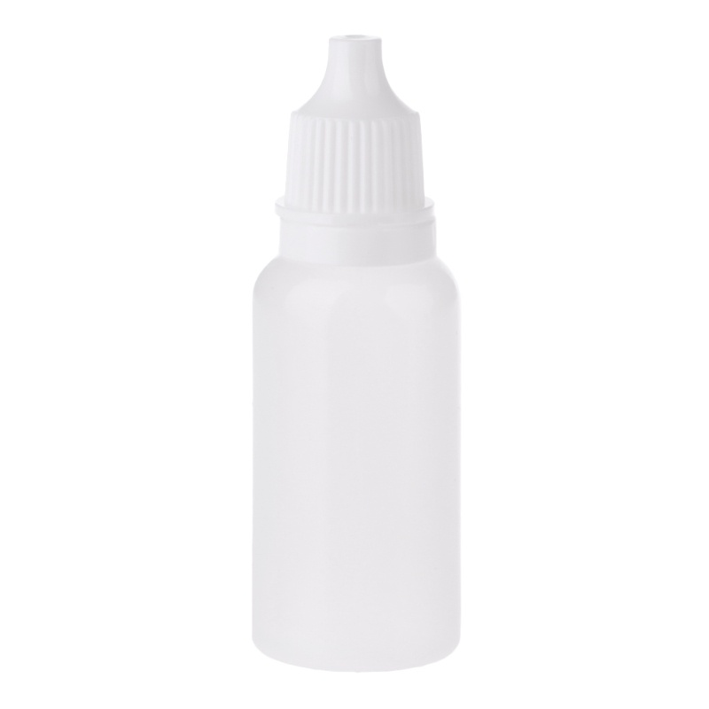 Zzz 5ml-30ml Ujung Jarum Botol Kosong Tetes Cairan Plastik Squeezeable Putih Untuk Ca