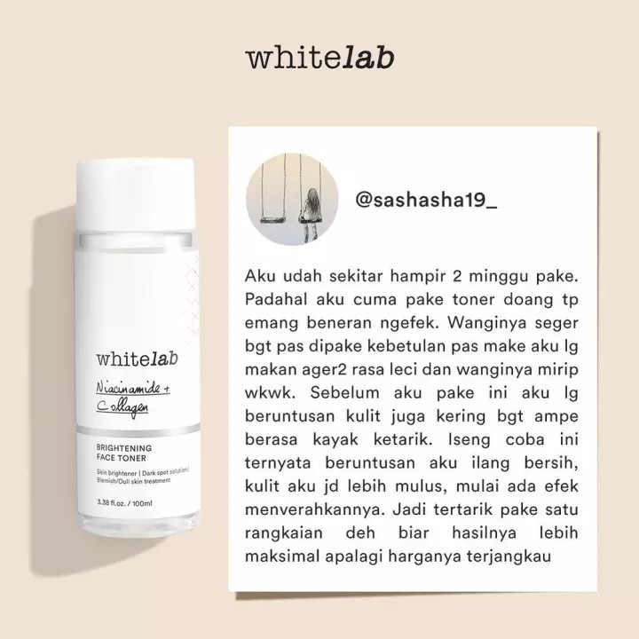 Whitelab Brightening Face Toner| Exfoliating Toner - Soothing Toner-acne toner