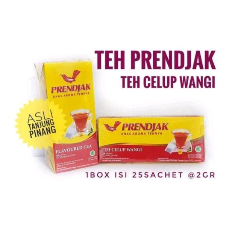 

PRENDJAK teh celup wangi rasa vanila dan mawar