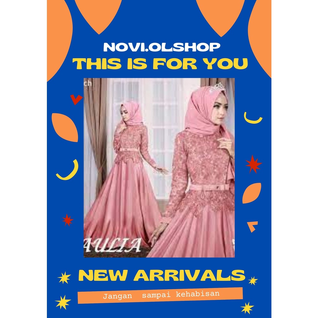 Gamis Brukat Terbaru 2021 Kekinian - Gamis Berukat Terbaru - Baju Gamis Brukat Terbaru