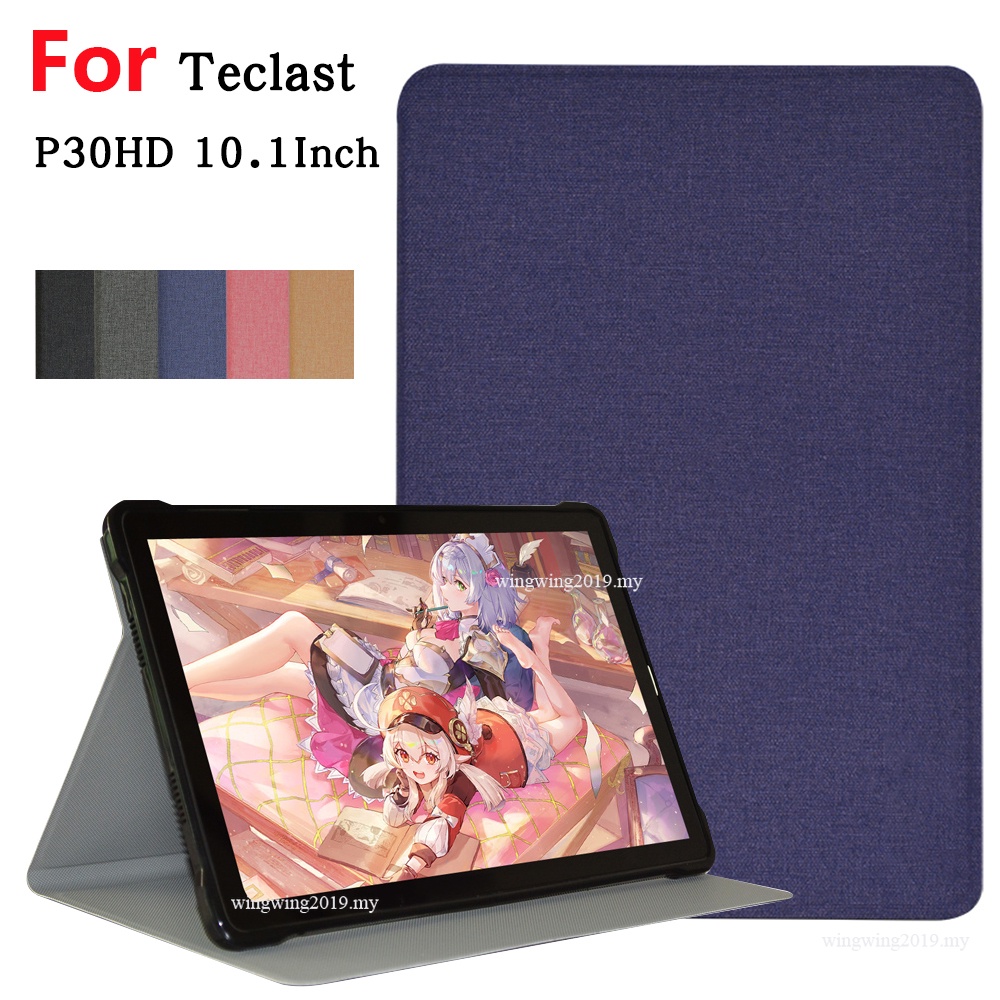 Case Pelindung Bahan Kulit Pu Tahan Banting Untuk Teclast P30 HD 10.1 Inch Tablet PC