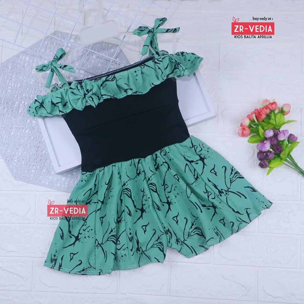 Jumpsuit Sweety uk 1-2 Tahun / Baju Anak Perempuan Adem Import Tank Top Overall Kensi Balita Cewek