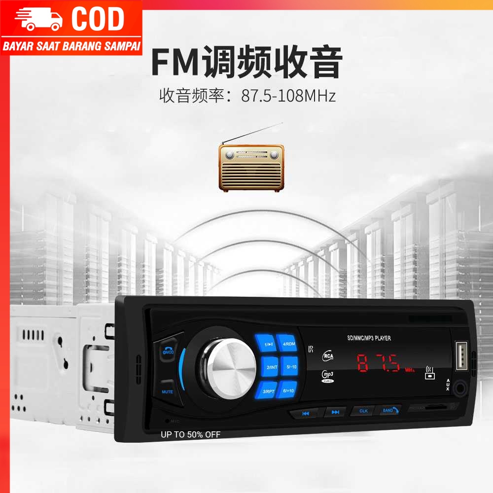 (100% BARANG ORI) Taffware Tape Audio Mobil MP3 Player Bluetooth Receiver 12V MP3-S210L