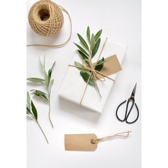 

[50 meter] 30 cm HOMME White Interleaf Paper Kertas Packing Pelindung