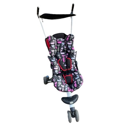 Termurah!! 4in1 Universal Alas Stroller Bayi Car Seat Bouncer 5 Lubang / Seat Padding Baby / Alas Kursi Makan Segala Merek Stoller