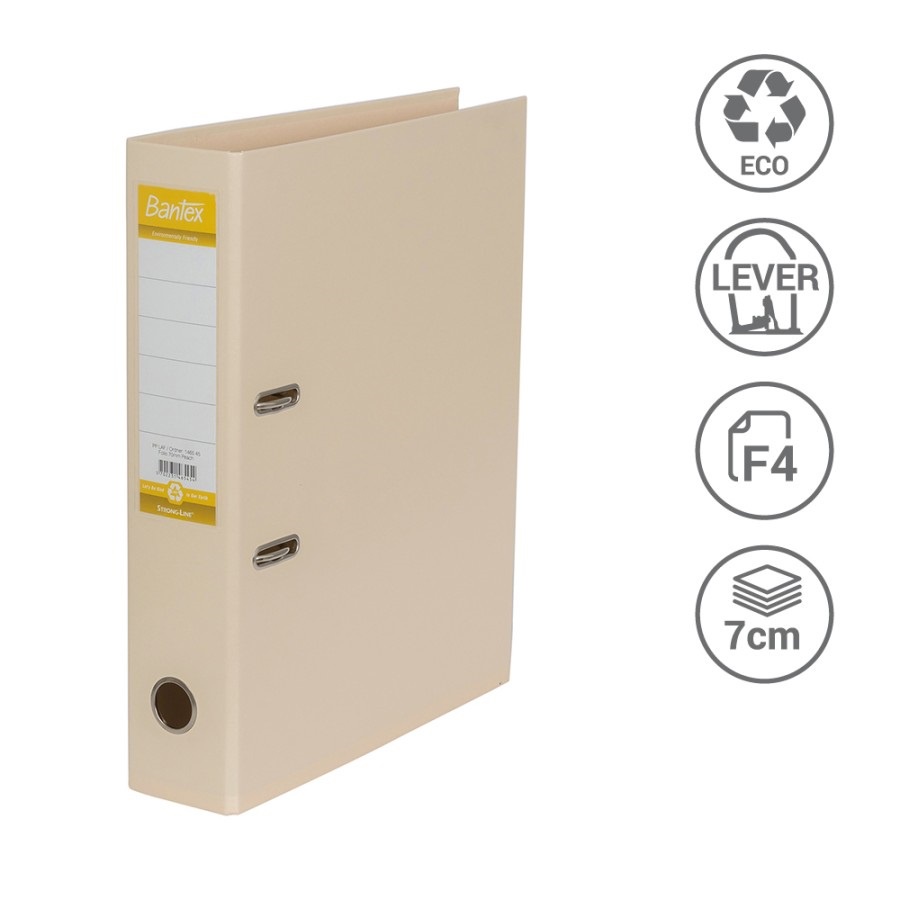 

TBMO LEVER ARCH FILE FC 7 CM BANTEX 1465 45 PEACH