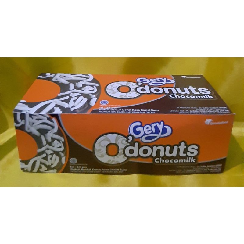 

Biskuit Gery O Donuts Chocomilk/ 24 pcs @8gr