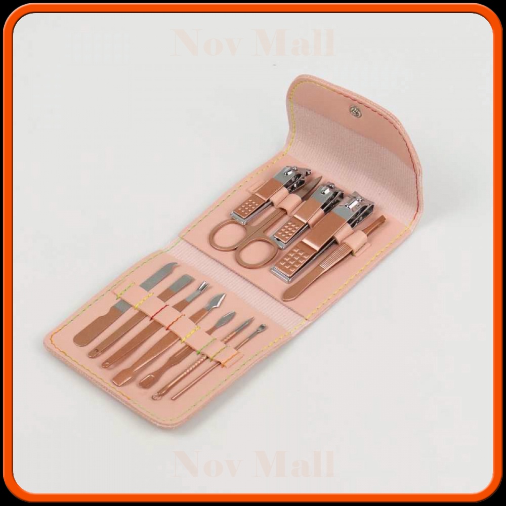 Set Gunting Kuku Manicure Nail Pedicure Kit 12in1 MU104