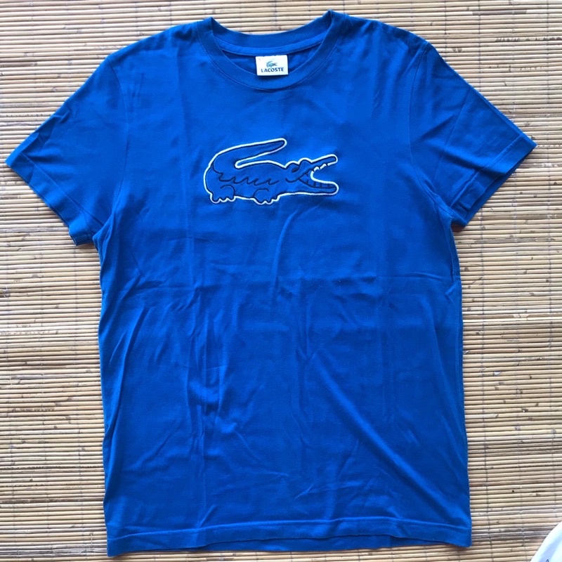 kaos lacoste big logo