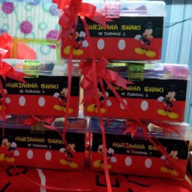 

Snack Box Souvenir Parcel Ulang Tahun Kotak Green Live