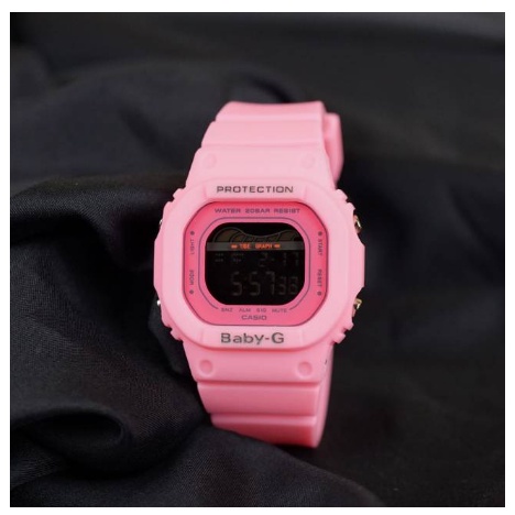 LS Jam tangan casio baby g BGA-550 led digital strap rubber jam tangan wanita-1
