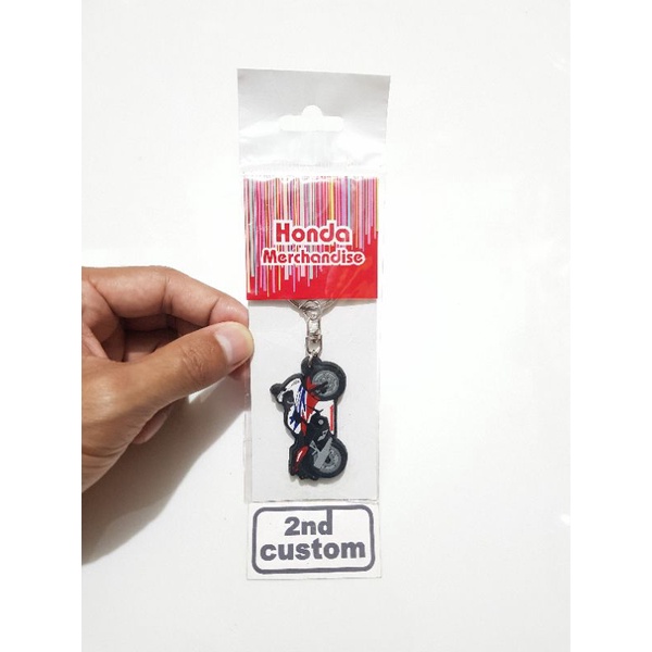 Gantungan kunci motor ori Honda CBR 250R K33 RWB 2014 2015 Original CBR250R 250 R bandul kontak key 
