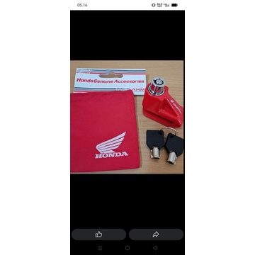 kunci cakram honda original-1