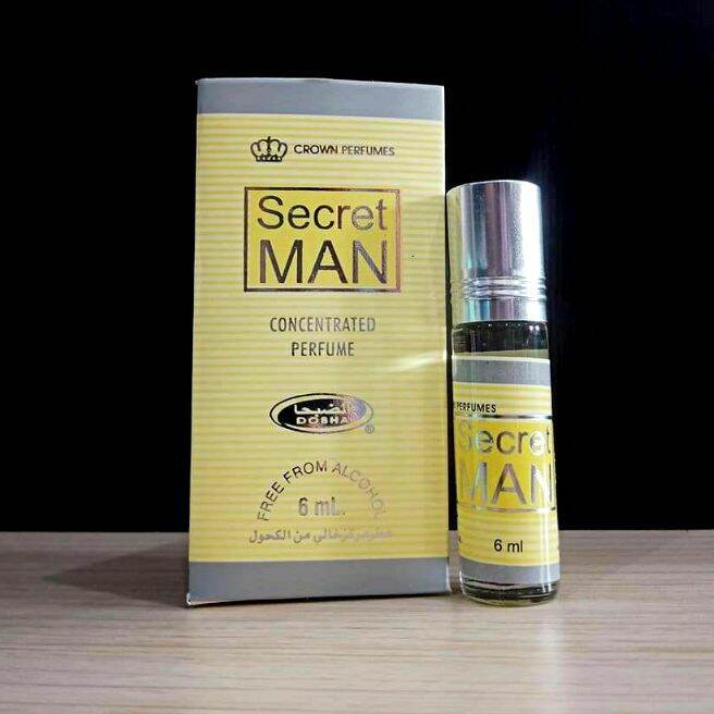 SECRET MAN Parfum DOBHA Kemasan 6ml Minyak Wangi Roll On Non Alkohol