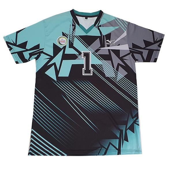 Paling Disukai.. jersey baju kaos olahraga bola voli full printing/ atasan putra proliga murah