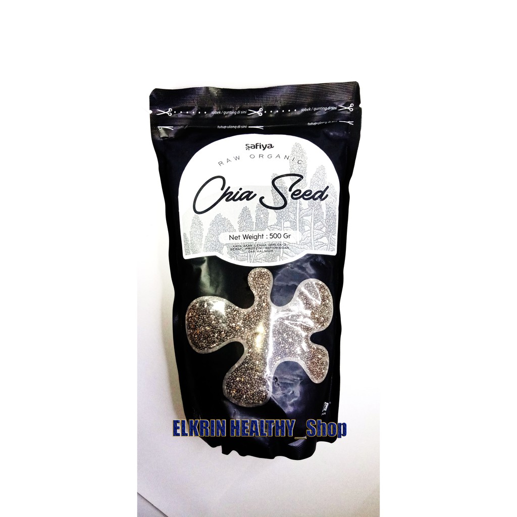 

Chia Seed 500 gr Organic Black Chia Seed Original