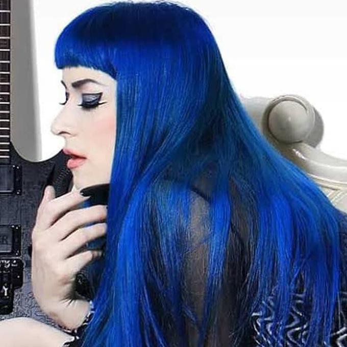 Manic Panic BLUE MOON Classic Share in Jar 20ml Cat Rambut  