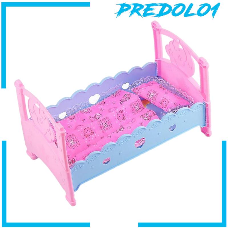 Children Playhouse Toy Bed Children Room Decor Doll Accessories for Baby