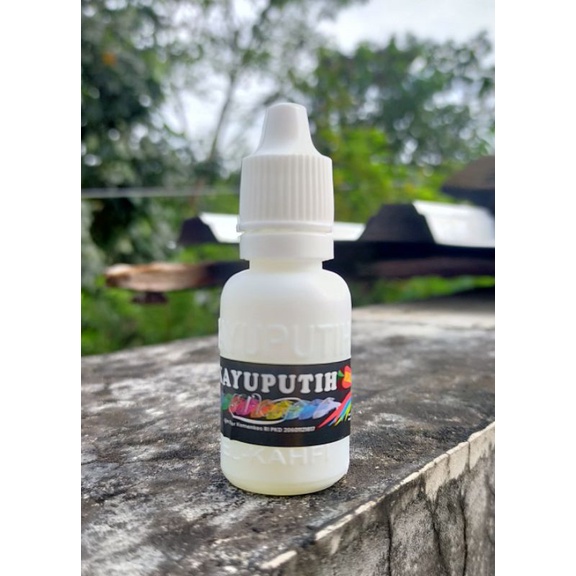 El Kahfi Kayu Putih Plus Original Herbal Tetes Pelega Sesak Nafas-Putih