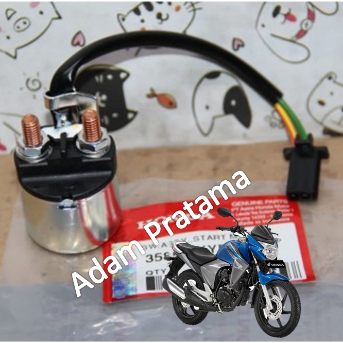 Bendik Stater Megapro New Monoshok 35850-KYE-901 Relay Stater Megapro Swit Stater Megapro Switch Sta