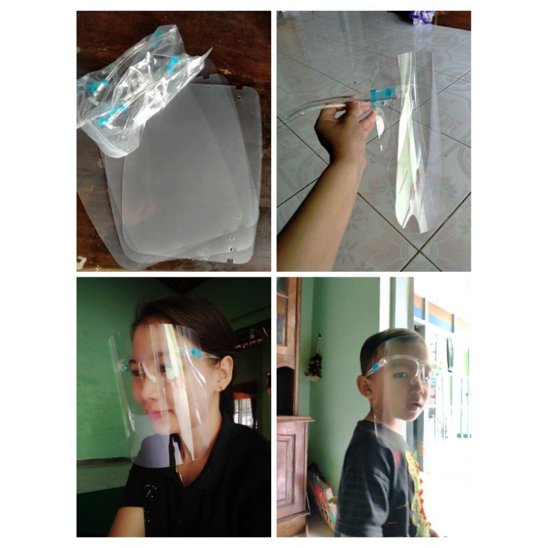 TERMURAH!!! Face shield kacamata Nagita