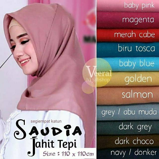 Saudia tepi jahit