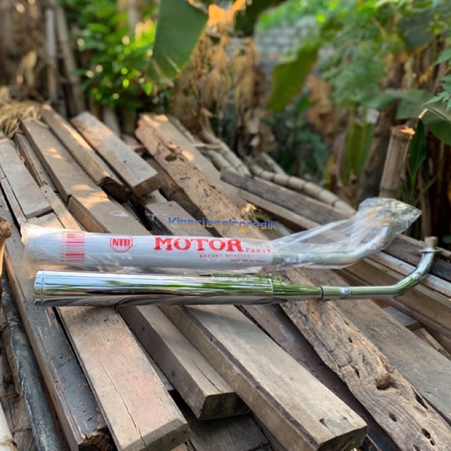 KNALPOT HONDA WIN 100 NTD detail kualitas ori Motor Sepeda