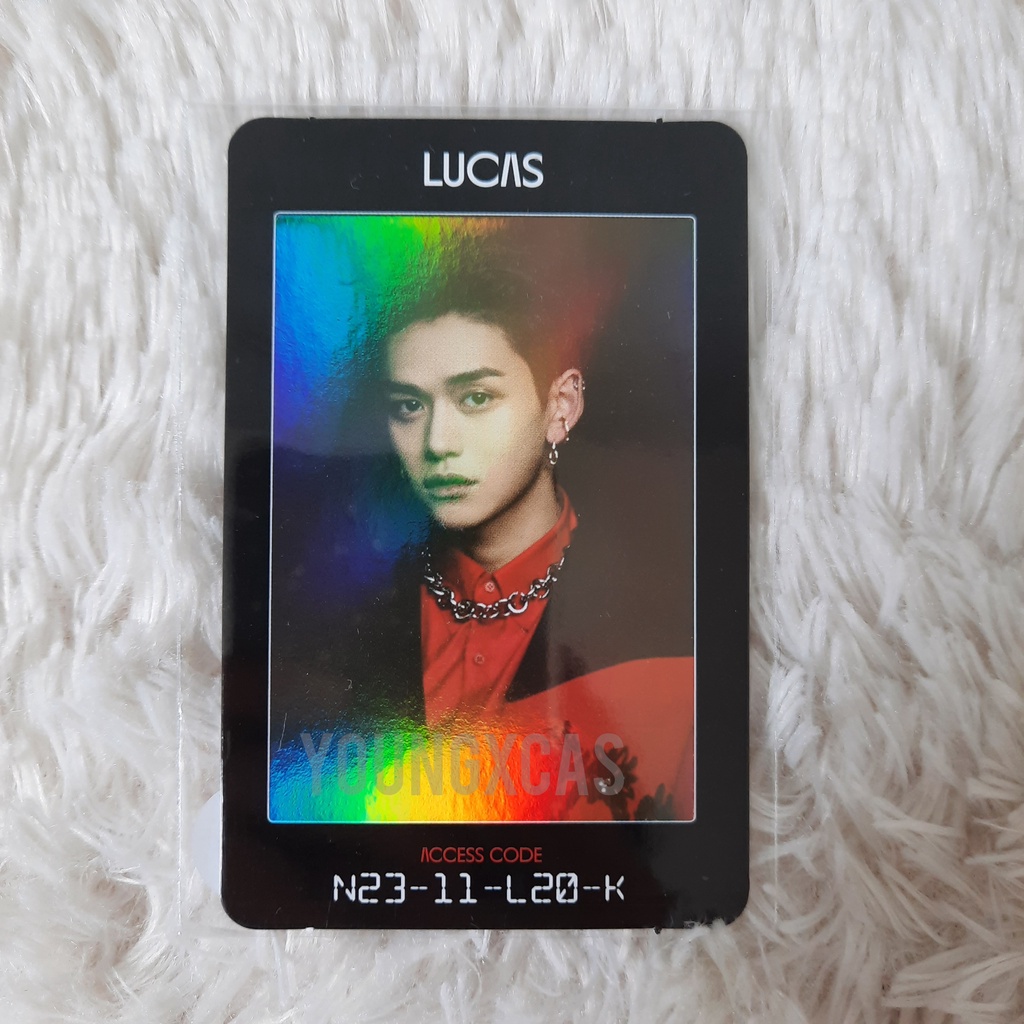 ACCESS CARD LUCAS NCT 2020 ARRIVAL VER / PHOTOCARD LUCAS NCT WAYV