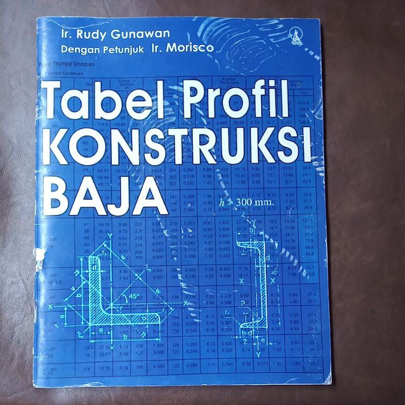 Jual TABEL PROFIL KONSTRUKSI BAJA ORIGINAL : Ir Rudy Gunawan | Shopee ...