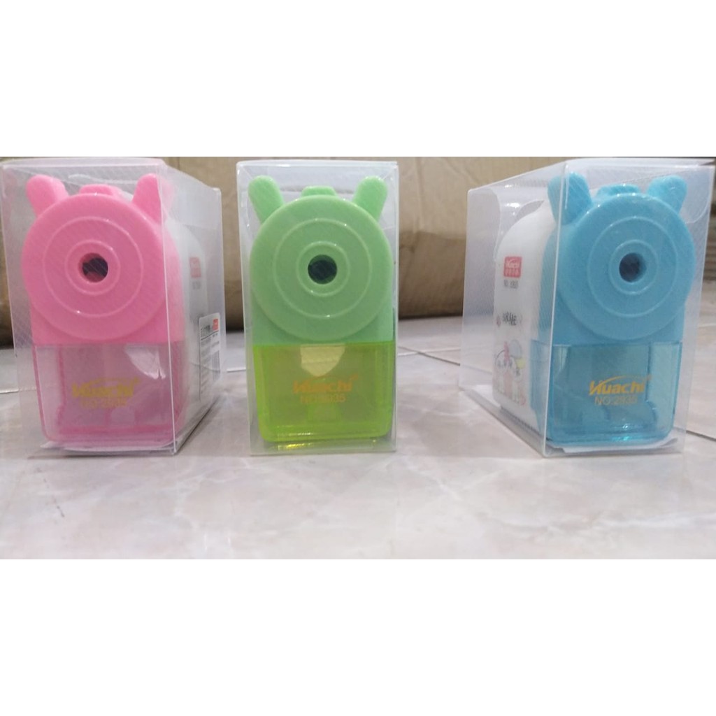 

Rautan Meja / Serutan Pensil / Rautan Putar / Rawutan Putar/ RAUTAN ANAK / RAUTAN PENSIL ANAK MURAH