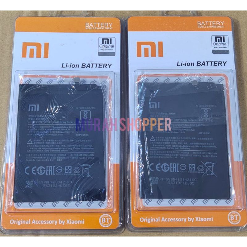 BATERAI XIAOMI REDMINOTE 8/REDMI 7/REDMINOTE 6. ORIGINAL. Bn46