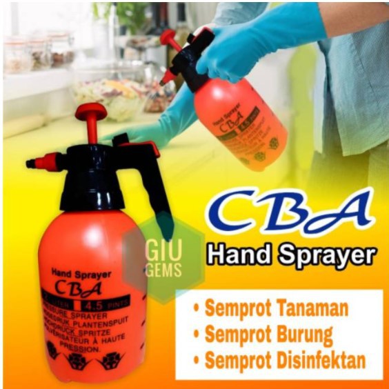 SPRAYER 2 LITER MERK TWIN CBA SWAN SPRAYER DISINFEKTAN READY