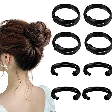 French Styling Aksesoris Rambut Donat Sanggul Klip Rambut DIY Alat Untuk Gadis Wanita Rambut Stik Perangkat Disk Pembuat Twist Headband Holder