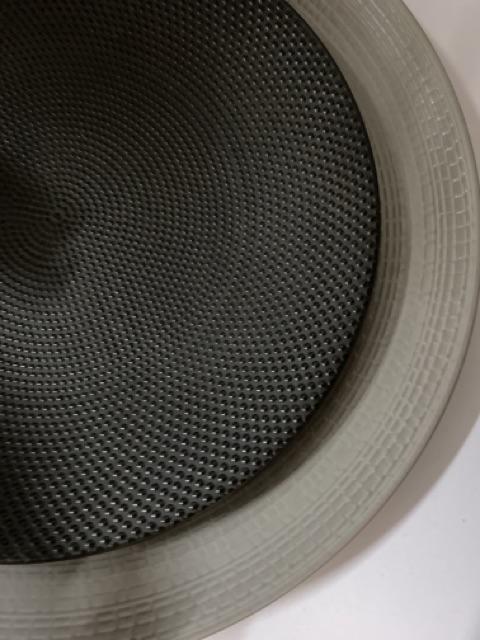 Piring Salad Decor Black Sweet 21-24 / Piring Keramik / Piring Hias