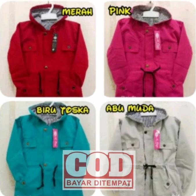 jaket anak perempuan 2 3 4 5 6 7 8 9 10 tahun / kado ulang tahun anak