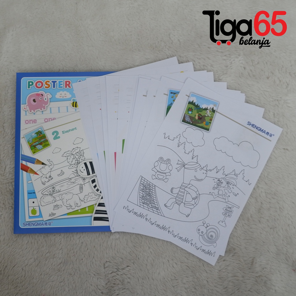 365 STATIONERY SET #41173 Buku &amp; Alat Tulis Anak / Karakter Fancy Gambar Lucu