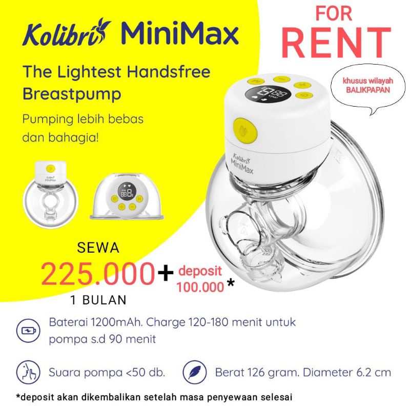 SEWA POMPA ASI GABAG KOLIBRI MINIMAX
